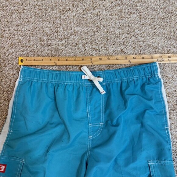 INGEAR Trunks Board Blue Shorts Mens Size XL Blue Swim Trunks Lined Pockets - Picture 6 of 12
